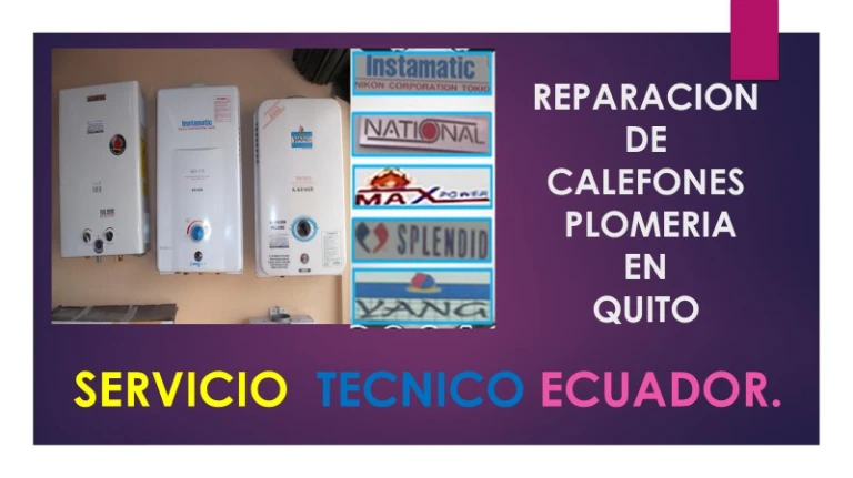 Calefones Electrico y a gas